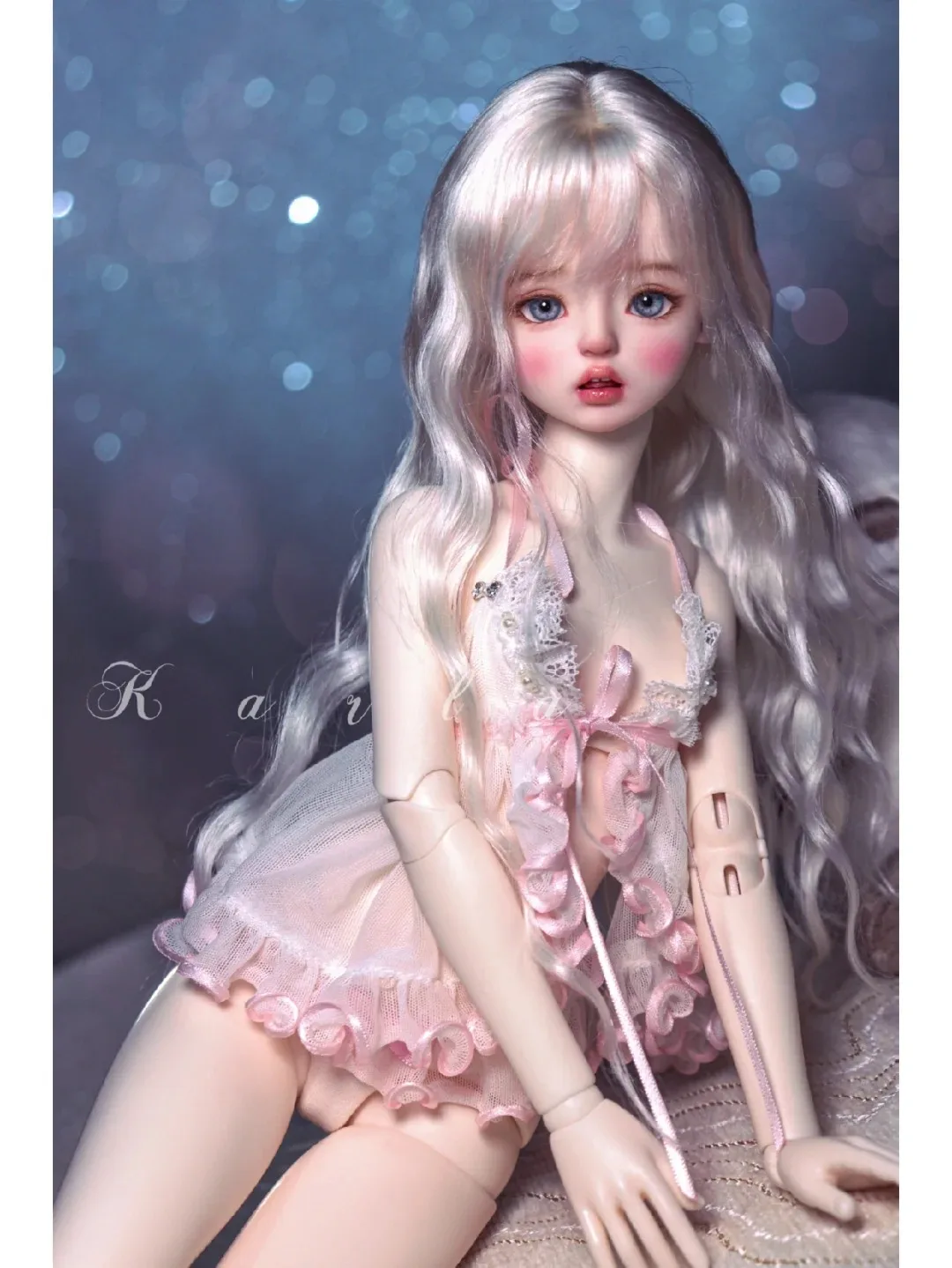 

1/4 New SD BJD Doll - Ellana High Quality Fashion High-Grade Resin Christmas Gift with Spot Makeup