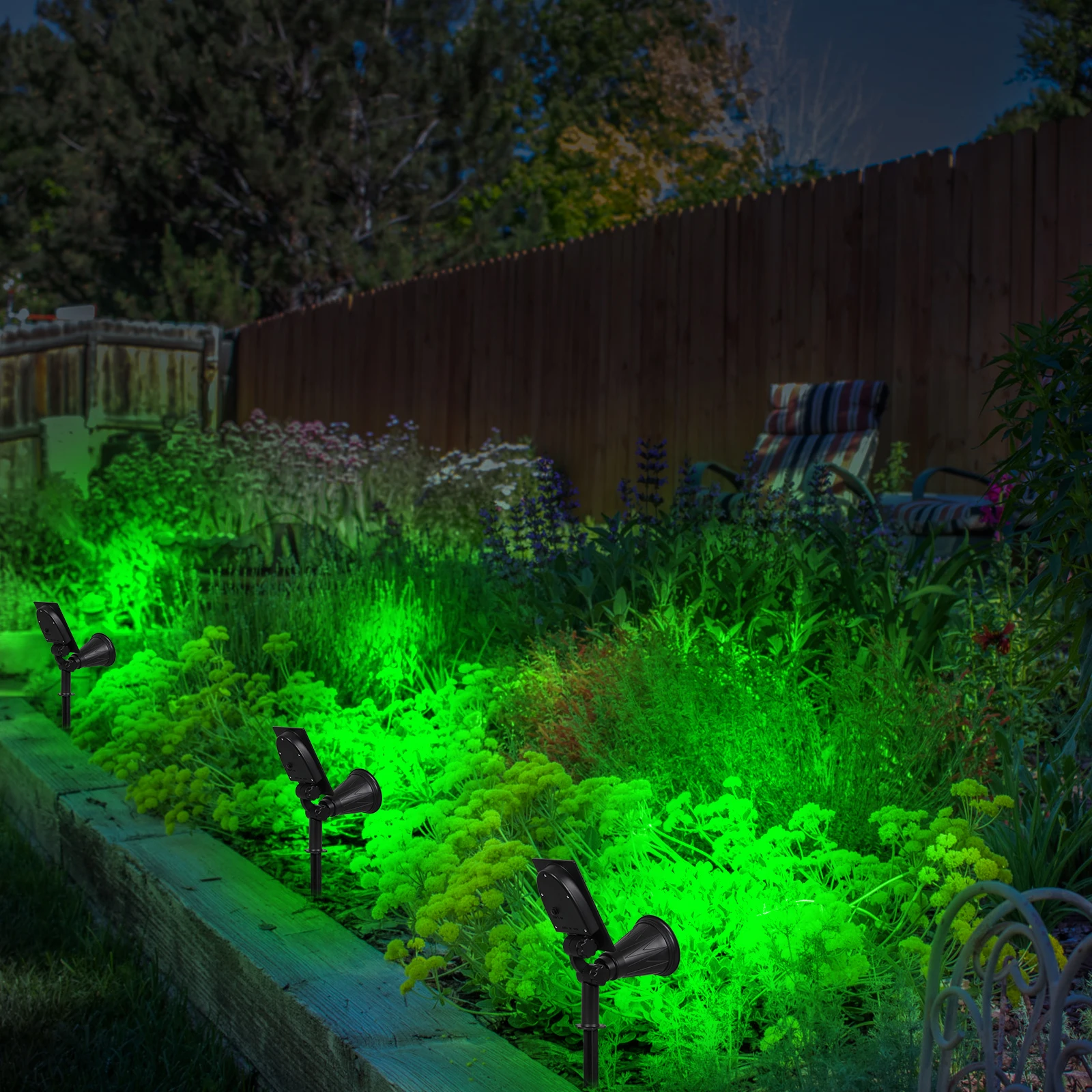 2 قطعة أضواء Led الشمسية الخضراء الأضواء الشمسية IP65 مقاوم للماء الشمسية الجدار الخفيفة الشمسية مصباح الحديقة الشمسية مصباح للطاقة الشمسية في الهواء الطلق