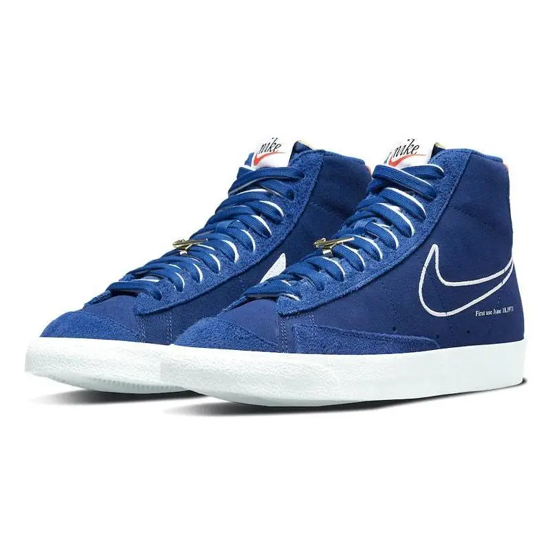 Nike Nike Blazer Mid 77 Eerste Gebruik Diepe Koningsblauwe Sneakers Schoenen DC3433-400