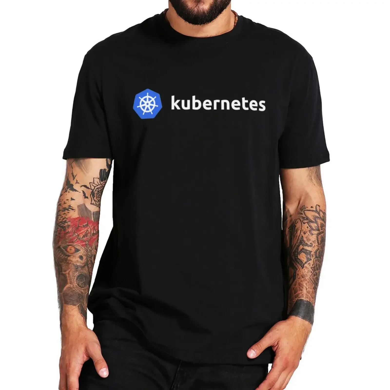 Computer Orchestration Programmer Geek Nerd Gift Tops Men tee shirt Kubernetes T Shirt  O-neck Cotton Summer Casual T-shirts