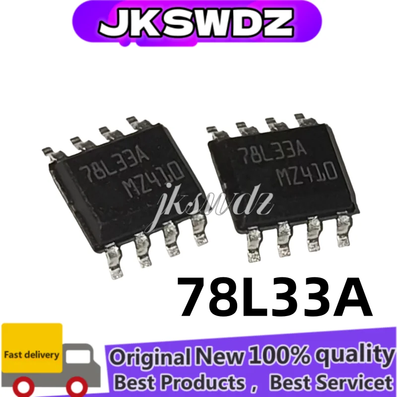 

5-10PCS New L78L33ACD13TR 78L33A SOIC-8 Linear Regulator Chip L78L33ACUTR L78L33AC SOT-89 L78L33ACZ L78L33 TO-92