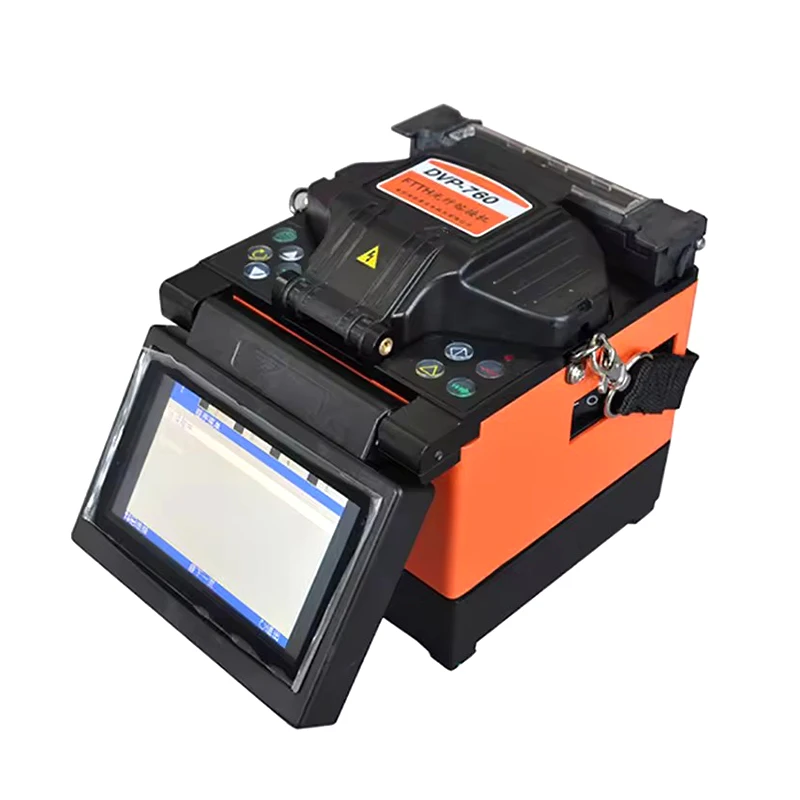 

FTTH High Precision Optical Fiber Fusion Splicer DVP760 Automatic Core Alignment La ser Welding Machine