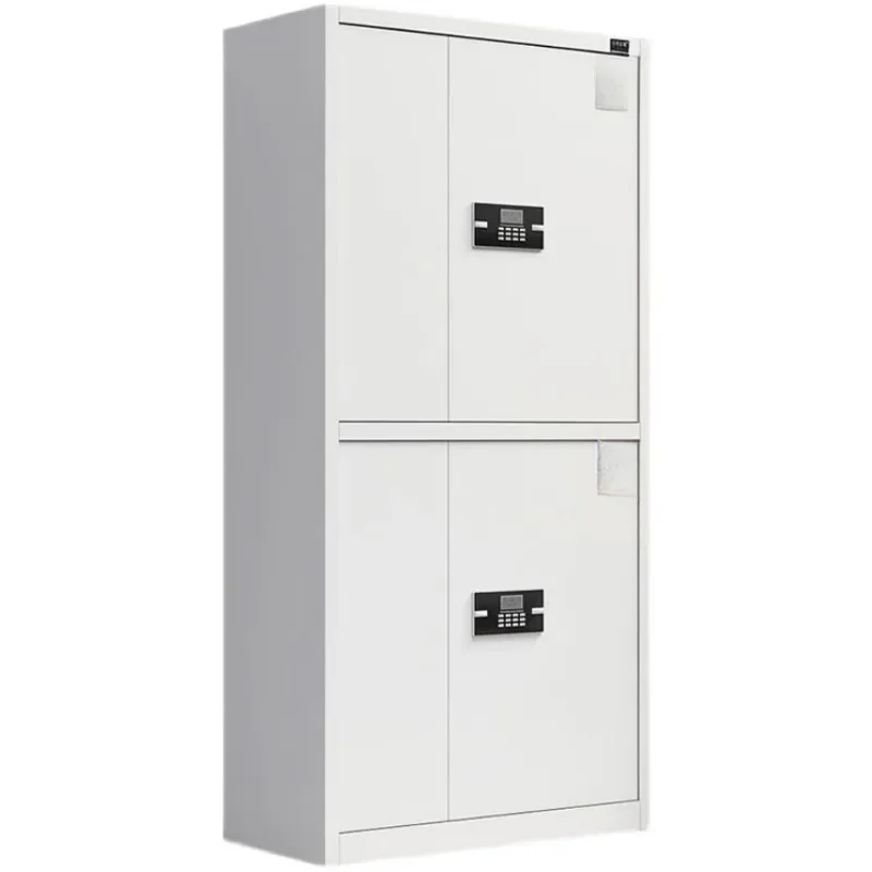 Fingerprint lock Iron floor intelligent data file confidential cabinet
