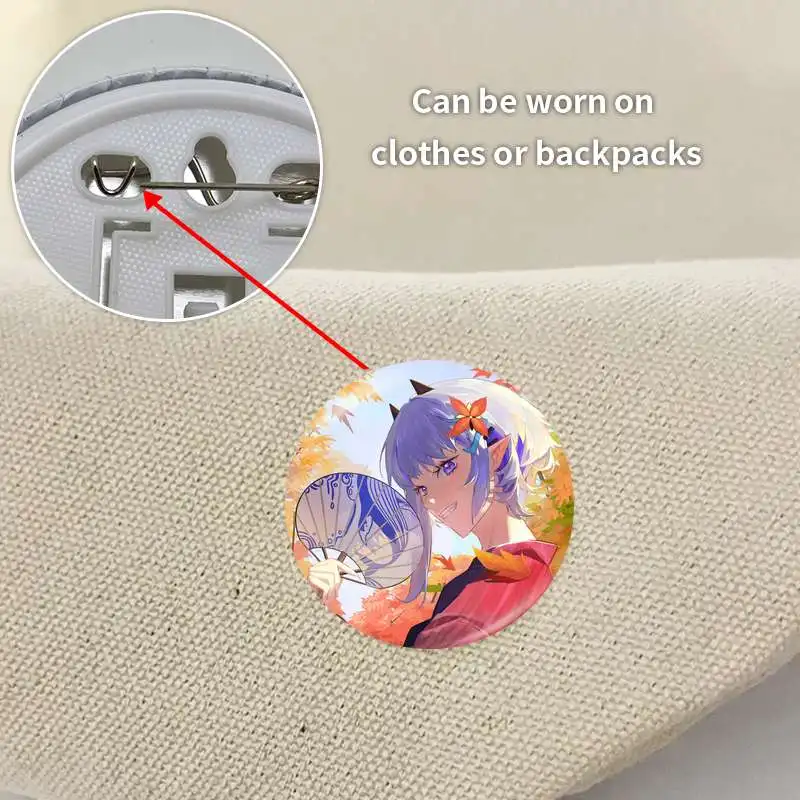 Whale Taylor Ch VTuber Anime Badge spilla anchor periferiche Pin regalo per amico Cartoon latta accessori personalizzati