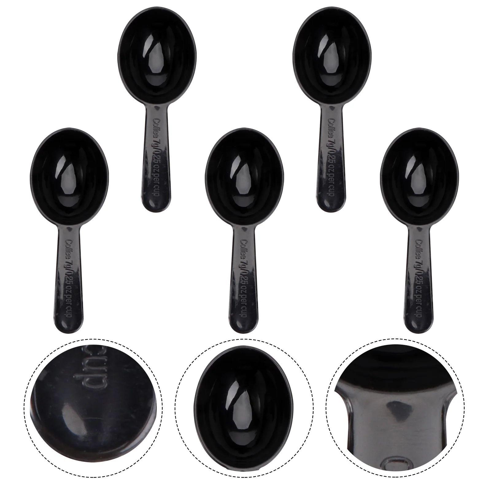 

Kitchen Cooking Tool Measuring Tablespoons Coffee Bean Milk Powser Stainless Cups