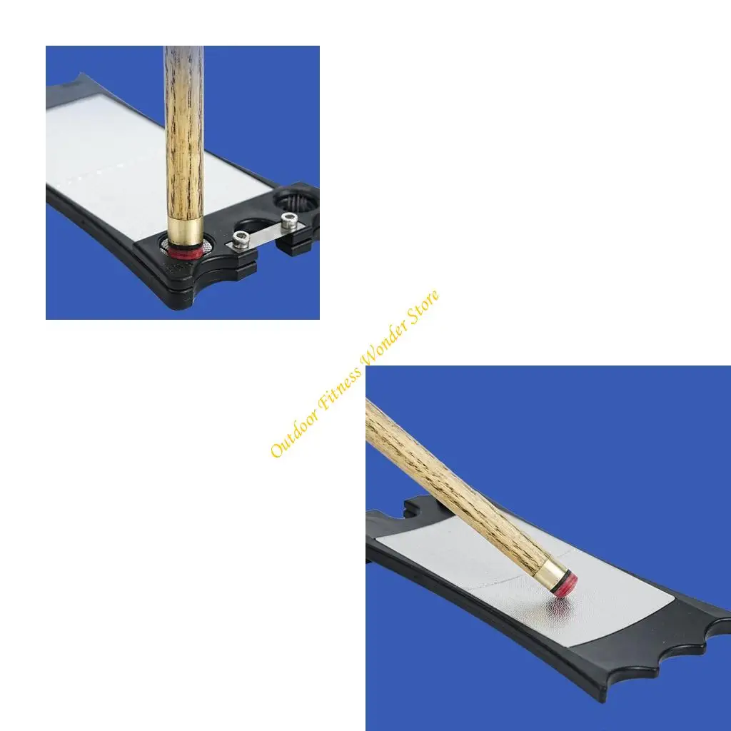 

E8bf Pool Shaper 8 функции Pool Cue Tip Shaper Эффективное и быстрое ремонтное устройство бильярд для бассейнов