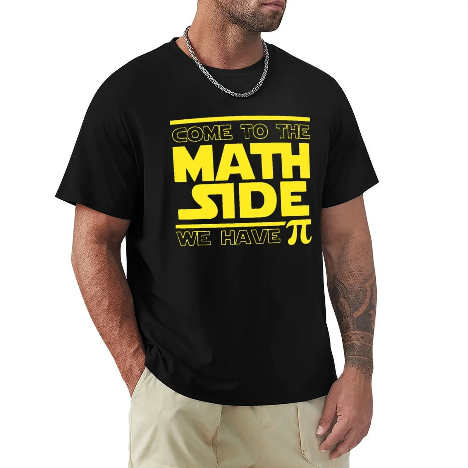 

Come To The Math Side We Have Pi Funny Pi Day T Shirts Graphic Streetwear Short Sleeve Birthday Gifts Summer Style T-shirt