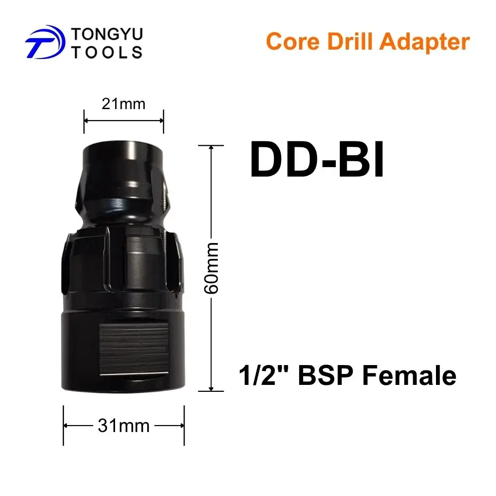 

Diamond Core Drill Adapter DD-BI Chuck to 1/2" BSP Female for Hilti DD100 DD130 Connection Converter