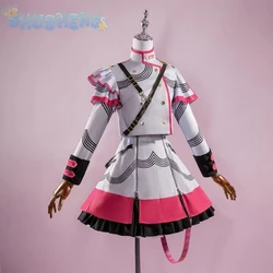 Kasane Teto virtual singer cosplay synthesizer v costume sweet lolita dress uniform Halloween carnival Lolita woman full set