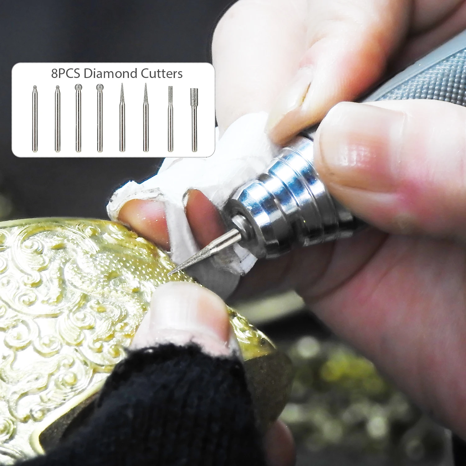 378Pcs Rotary Tool Accessory Kit For Grinding Polishing Cutting Carving Drill Bit Cutting Disc Wool Felt Wax
