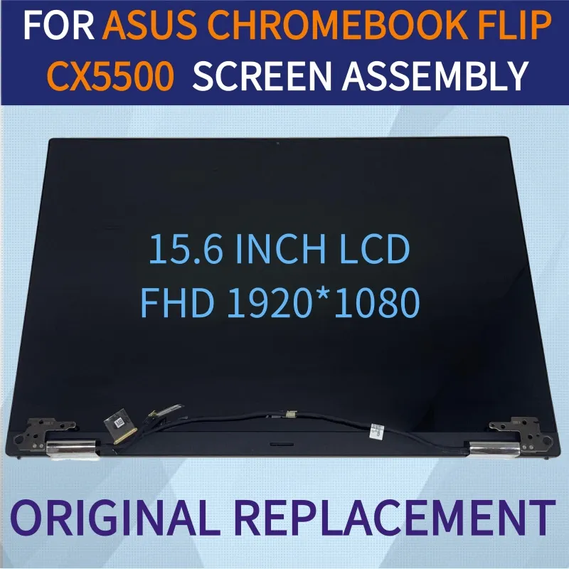 

ДЛЯ ASUS Chromebook 14 CX3 CX3400FMA 14-ДЮЙМОВЫЙ ЖК-дисплей FHD в сборе, сенсорный цифровой дисплей, полный верхний порт