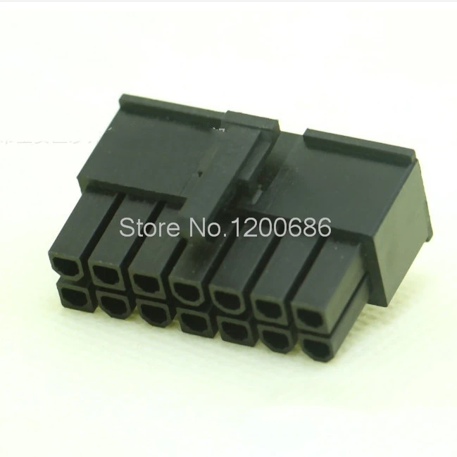 

Molex4.2MM 5557-2 * 7P plastic shell 5557 plastic shell black 14P