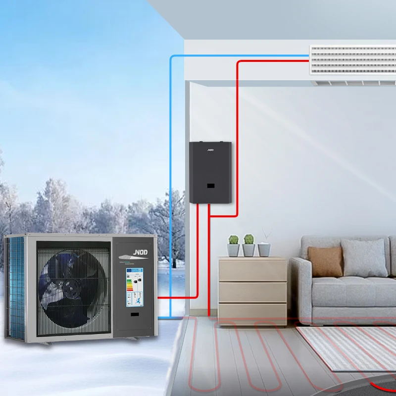 

ЛУЧШИЙ ПРОДАЖ 5 кВт моноблочный тепловой насос R290 для санитарной горячей воды и подогрева пола Pompa Di Calore