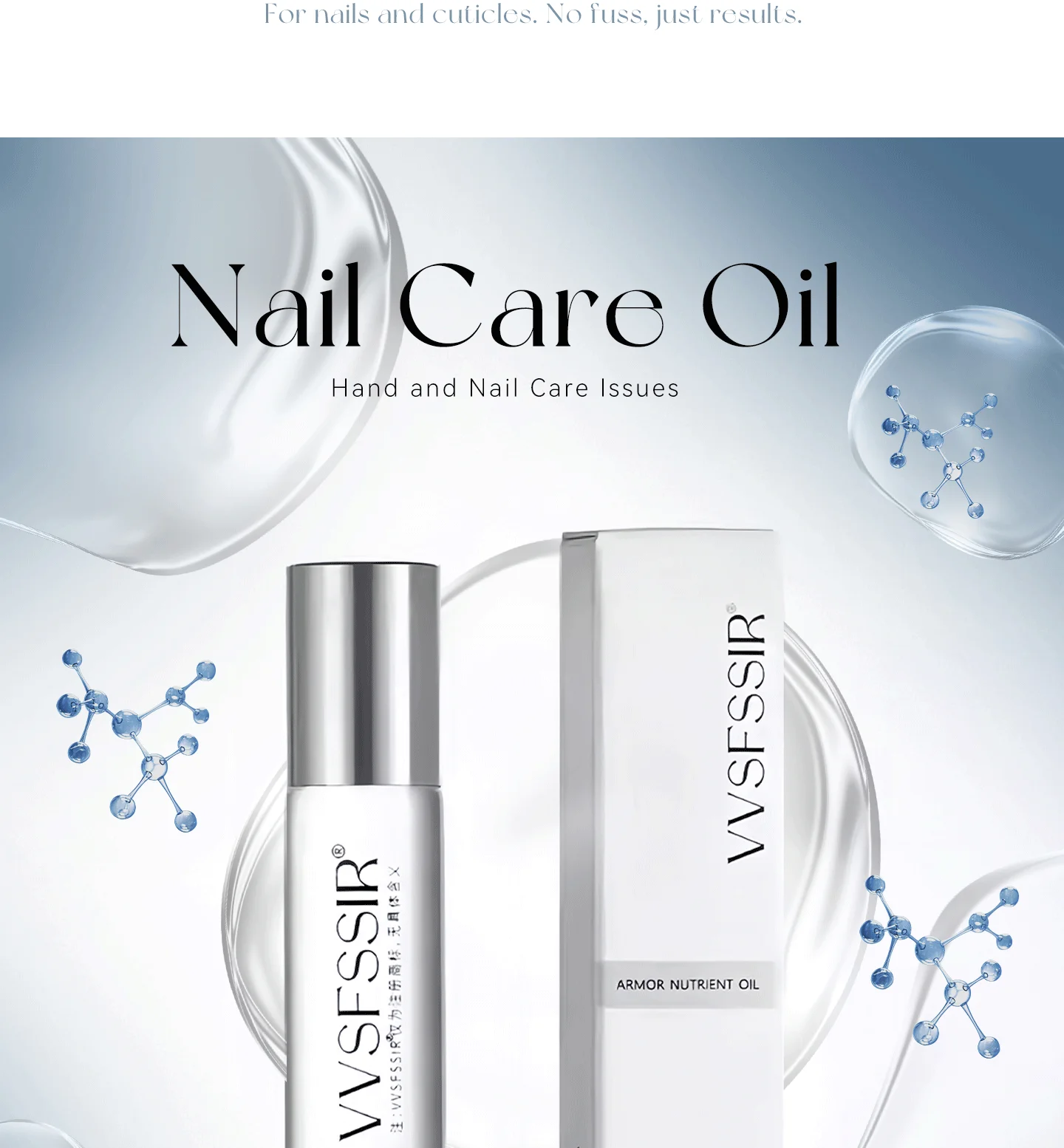 VVSFSSIR 2/5 قطعة الزيت الغذائي وكريم اليد تغذي الأظافر منع تكسير الأظافر العناية بالبشرة دائم مانيكير أداة التمريض #1
