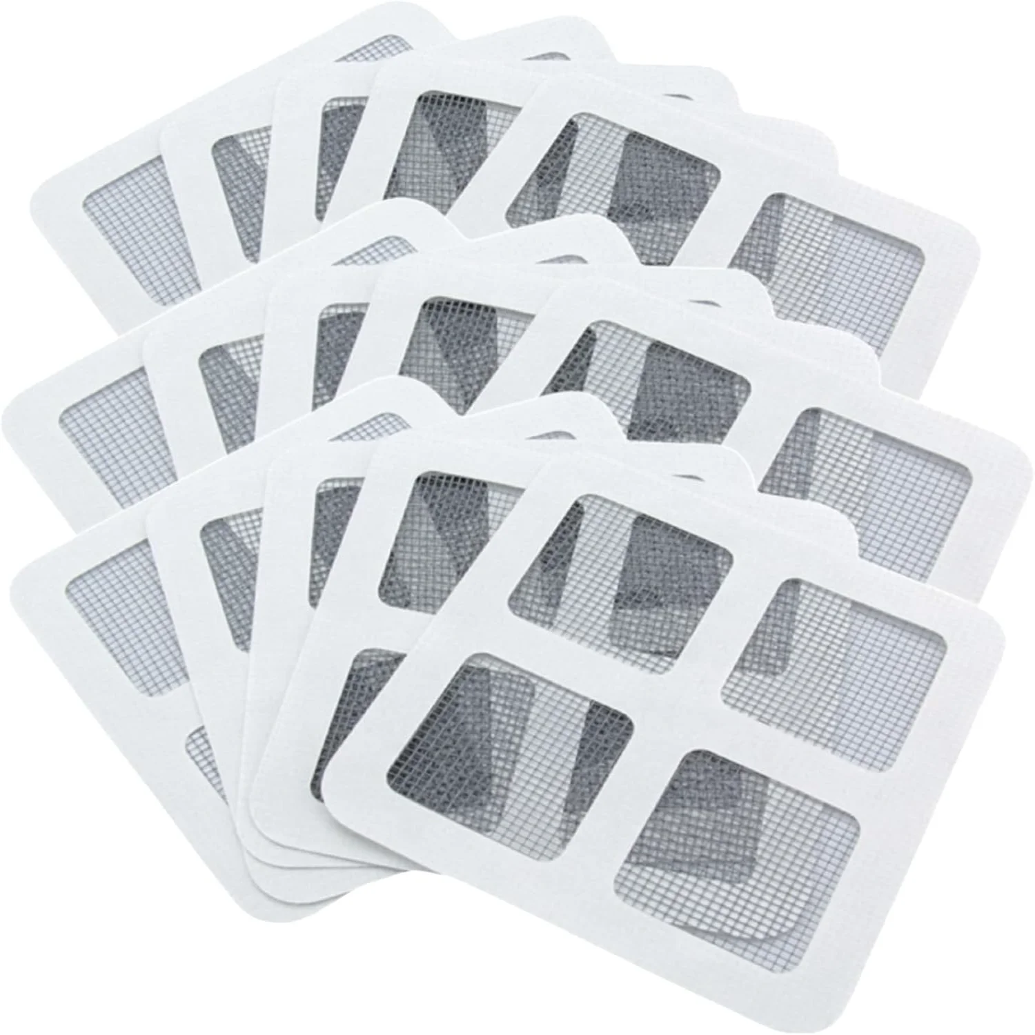 30 Pack Disposable Mesh Shower Drain Hair Catcher Fits Standard Drains  Cover Shower for Bathroom Laundry Bathtubs Kitchens and