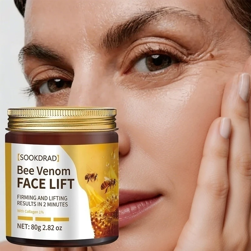 

Bee Venom Face Cream,1% Collagen, Daily Care, Face, All Skin,80g, Fresh Vibe