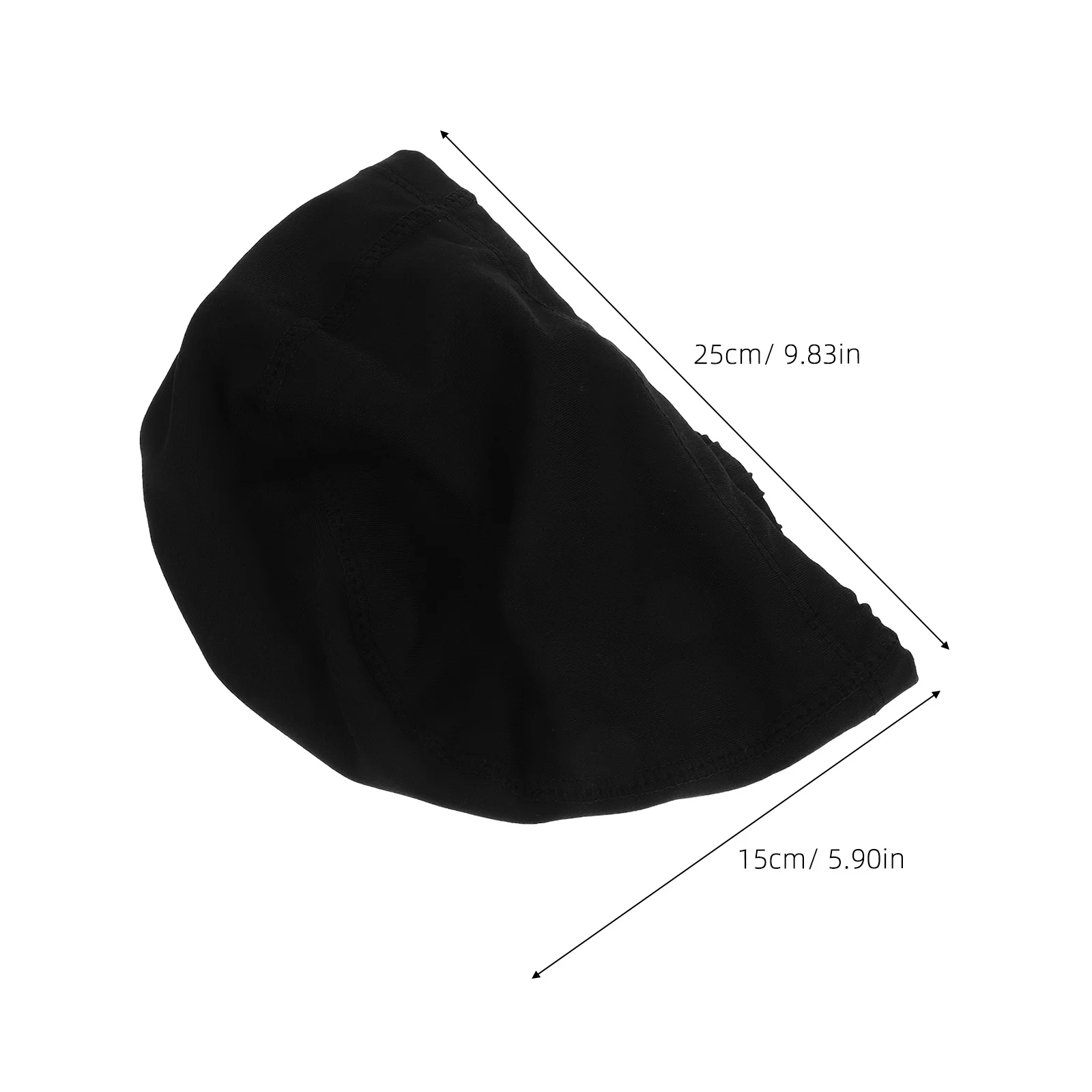 3Pcs 빠른 건조 수영 모자 폴리에스테르 직물 긴 짧은 머리를 위한 고탄성 남여 수영 모자 수영장 훈련 해변