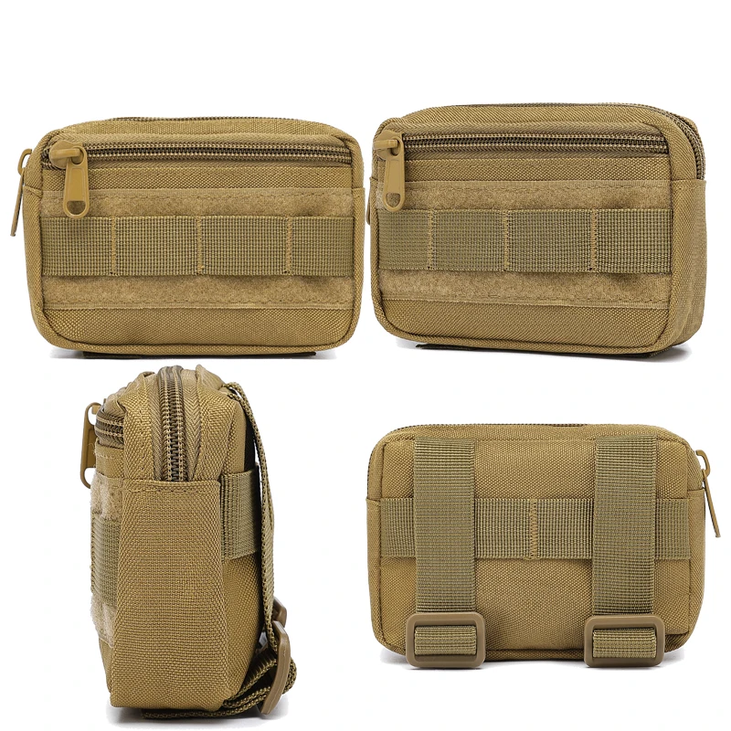 Tactical Molle Admin Pouch per gilet tattico petto marsupio Utility Tool Pouch Tactical EDC Bag