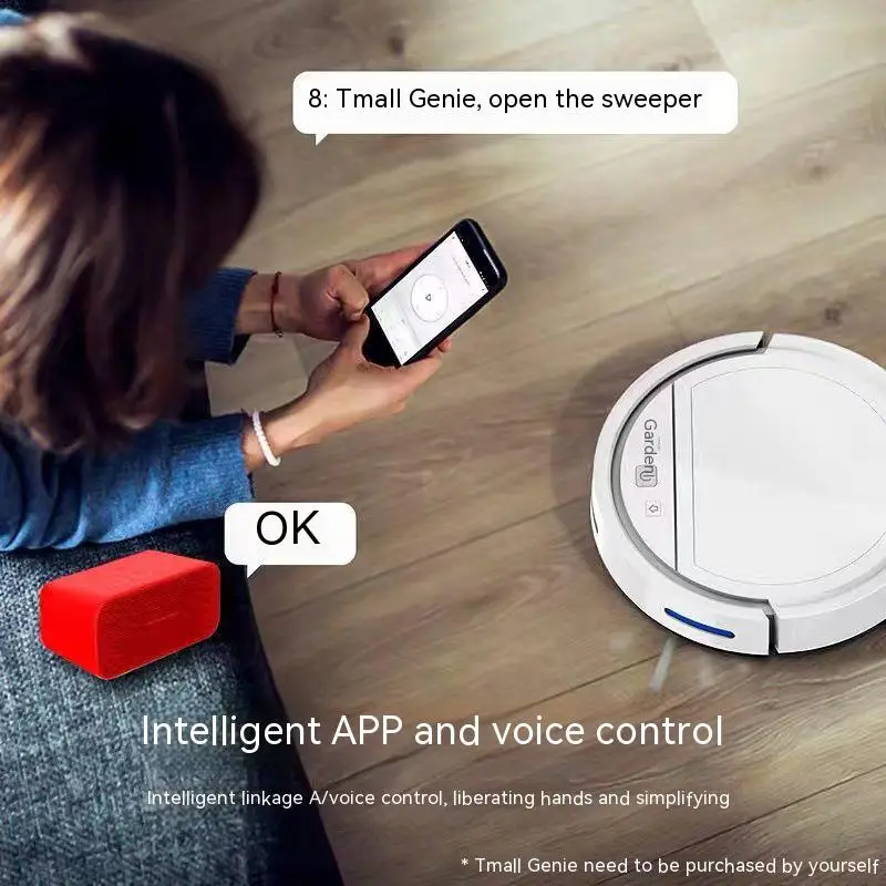 Automatic Recharge Three-In-One Cleaning Vacuum Cleaner APP Intelligent Robot Household Sweeper