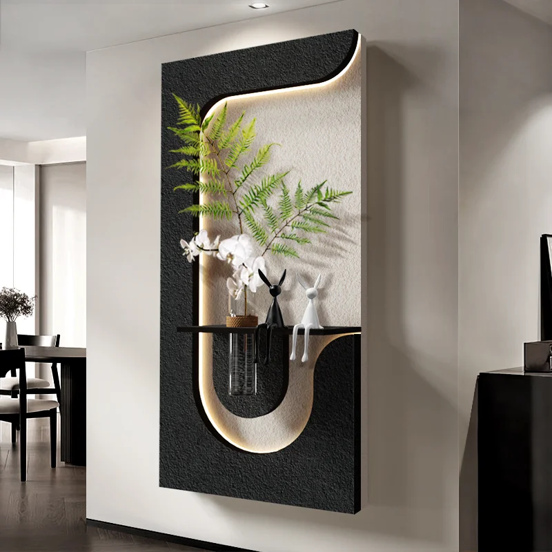 xx-Entrance LED Wall Lamps For Corridor Hallway Living Room Modern Sandstone Hanging Painting Lustre