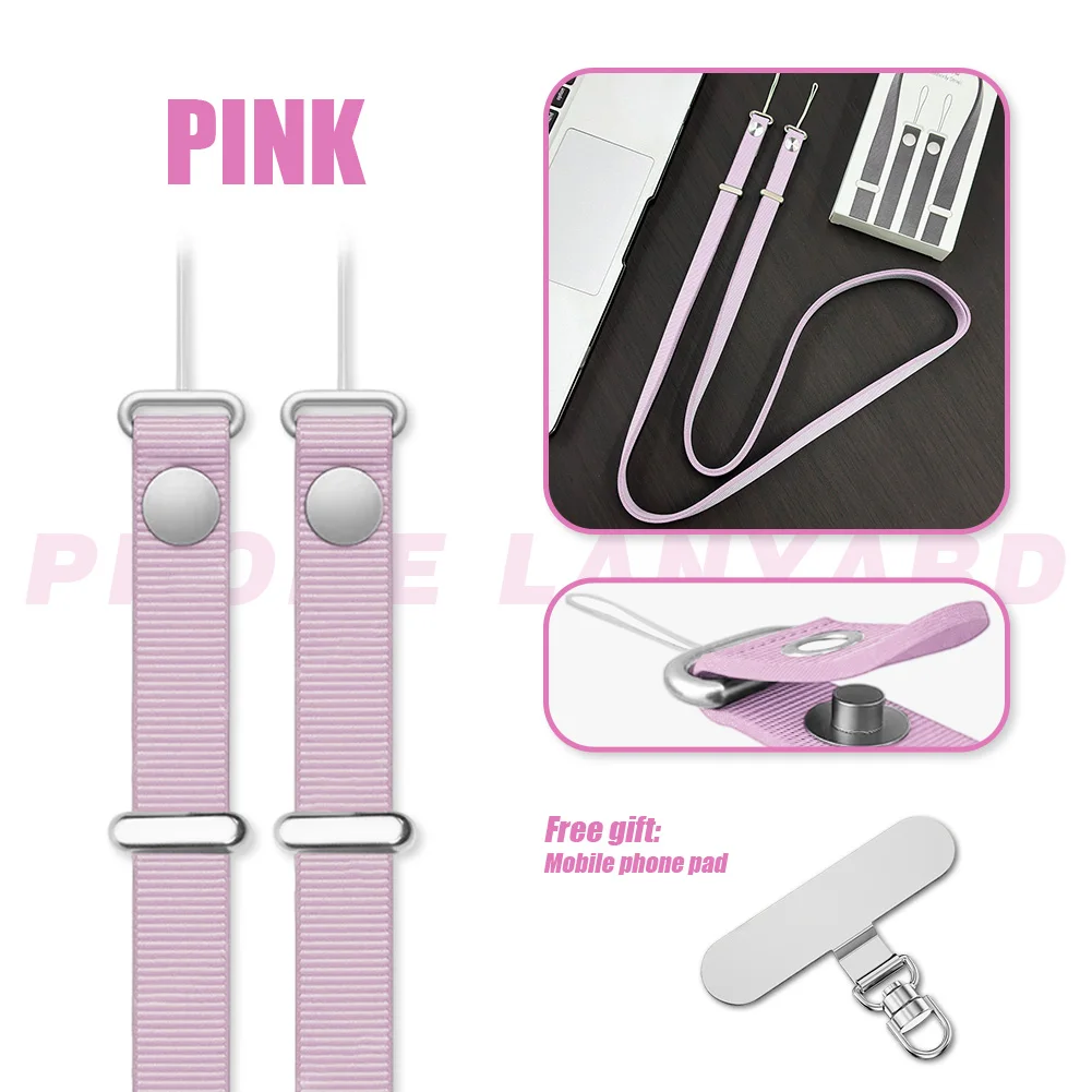 Magnetic Phone Lanyard for iPhone, Adjustable Crossbody Strap