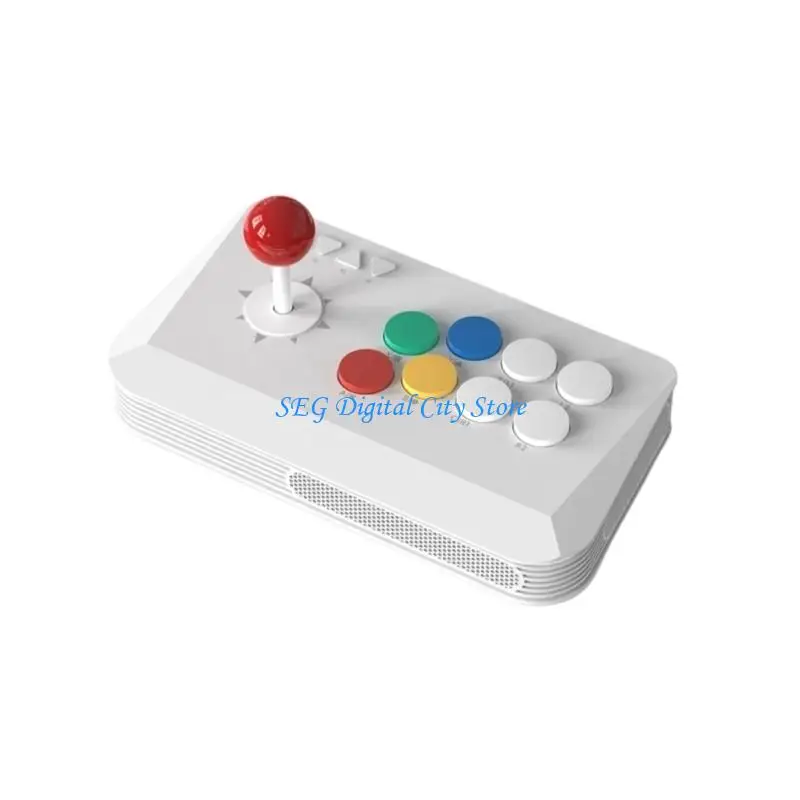 U75B Fight with Joystick for PC/NS Game Controller Joystick Game Accessory Support Multi Platform