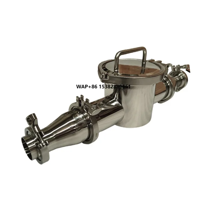 

Pipeline Magnetic Separator 12000 Gauss Pass-Through Pipe Iron Remover Stainless Steel 220V 60-100m/h Precision Industrial