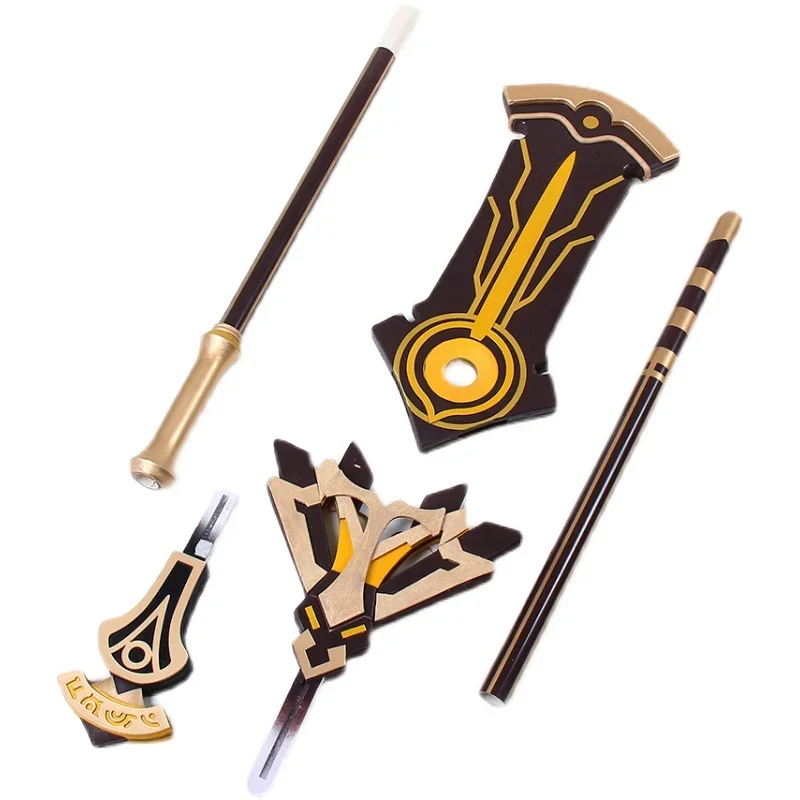 Cyno Genshin Impact Staff of The Scarlet Sands  Cosplay Props Weapons Halloween Christmas Party Accessories