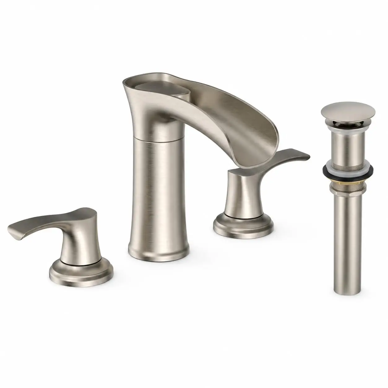 HiMISS Modern Waterfall Bathroom Faucet image 14