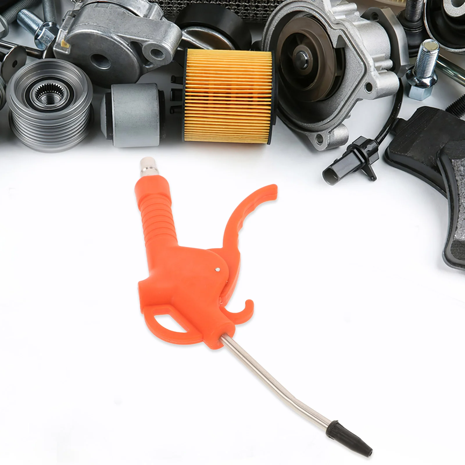 

High Pressure Air Blow Dust Gun Rubber Tip Industrial Garage Air Nozzle for Compressor Car Detailing Tools Rubber Tipower