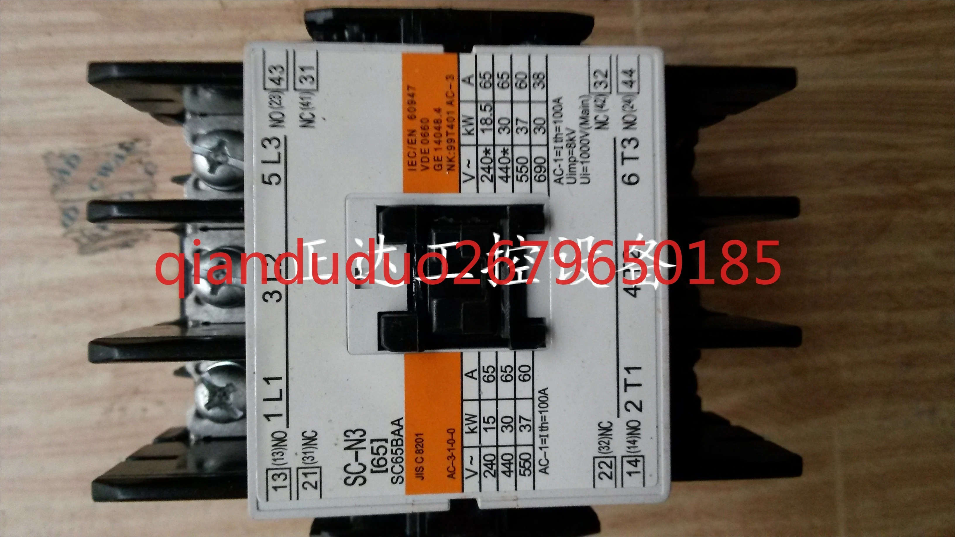 

Suitable for FUJI AC contactor SC-N3 AC110V 220V 380V