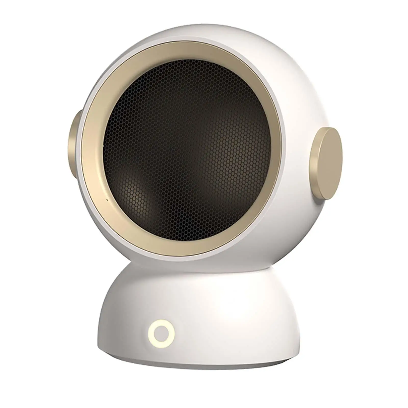 Indoor Small Electric Space Heater 1200W EU Power Plug for under Desk Sturdy