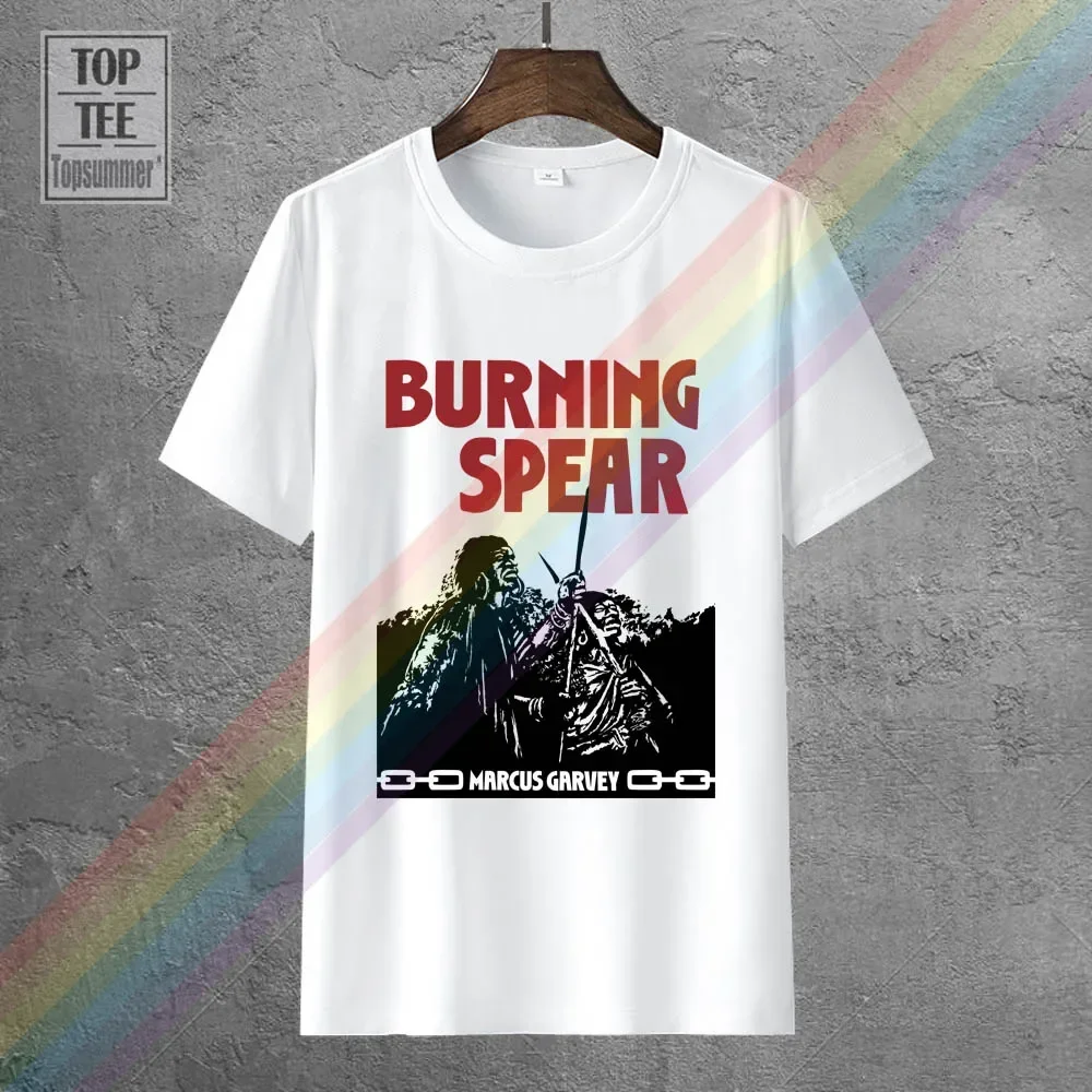 

Burning Spear Marcus Garvey T Shirt Reggae Dub Cd Vinyl Popular Style Man T-Shirt Top Tee Round Neck Crazy Top Tee