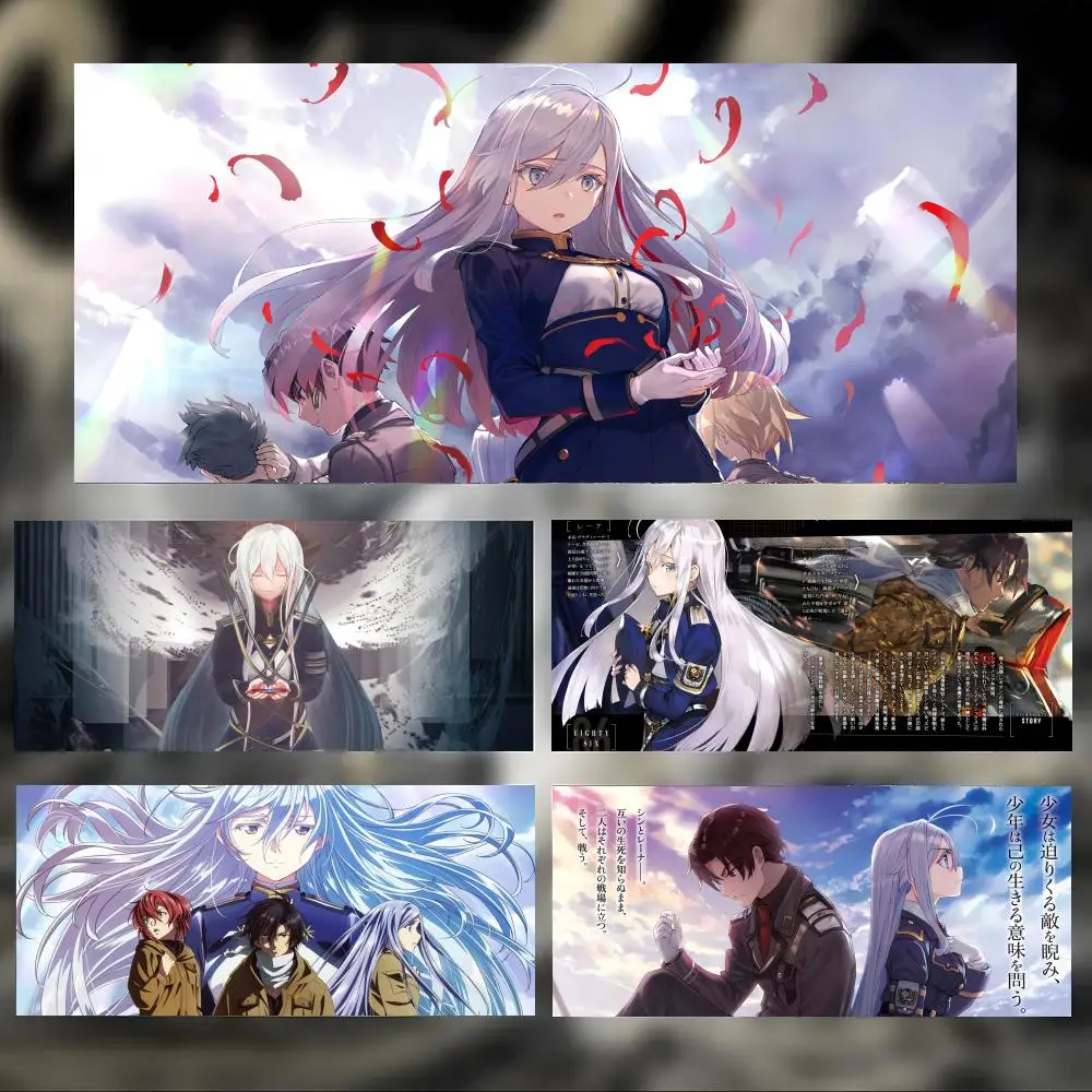 

Cool Epic Anime 86 E-Eighty Six Mouse Pad Large Thick Desk Pad Stitched Edges Gaming Mouse Mat for PC