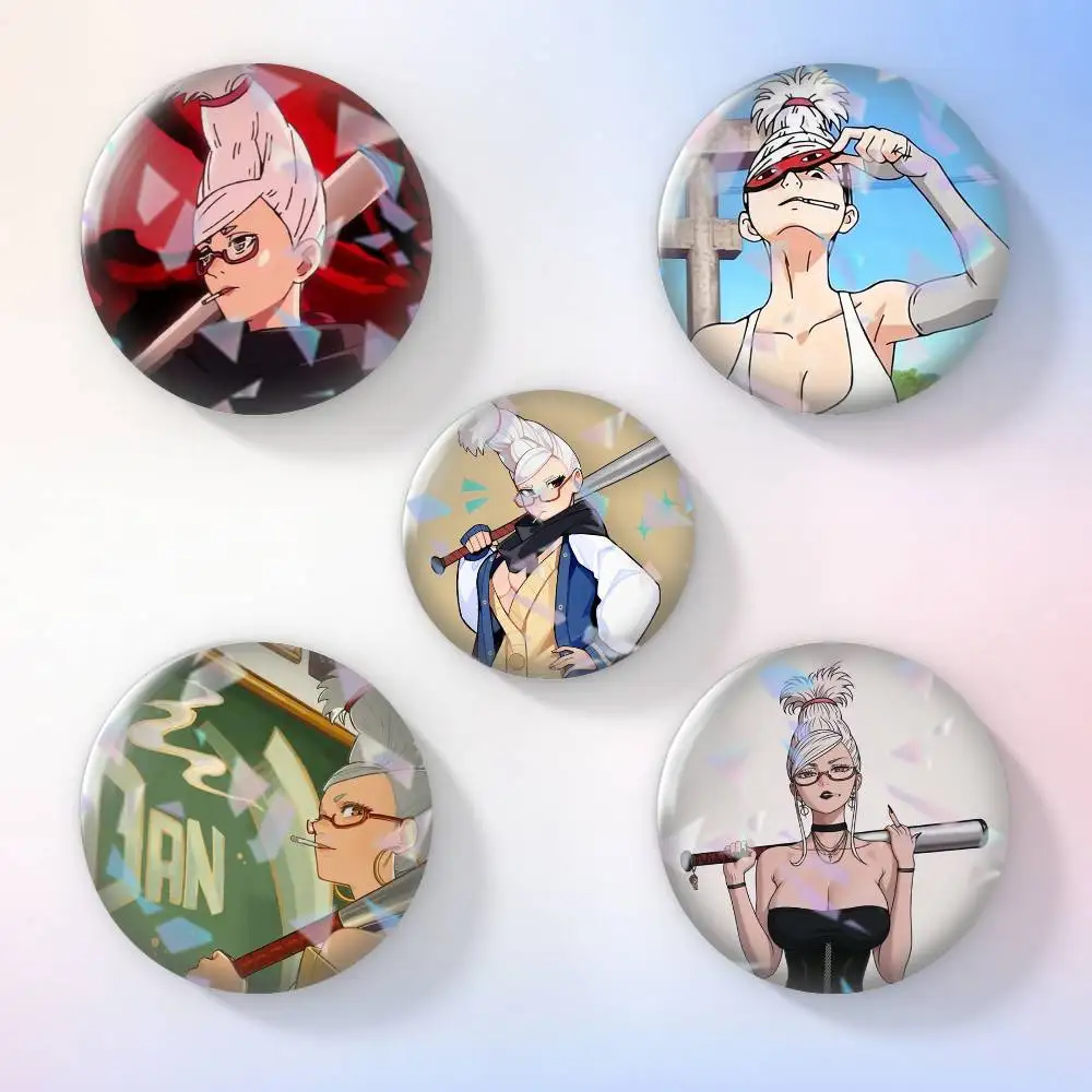 

DAN DA DAN Seiko Ayase Brooch Metal Decorative Brooch Pins for Backpack Clothes Jacket Accessories,Souvenir.