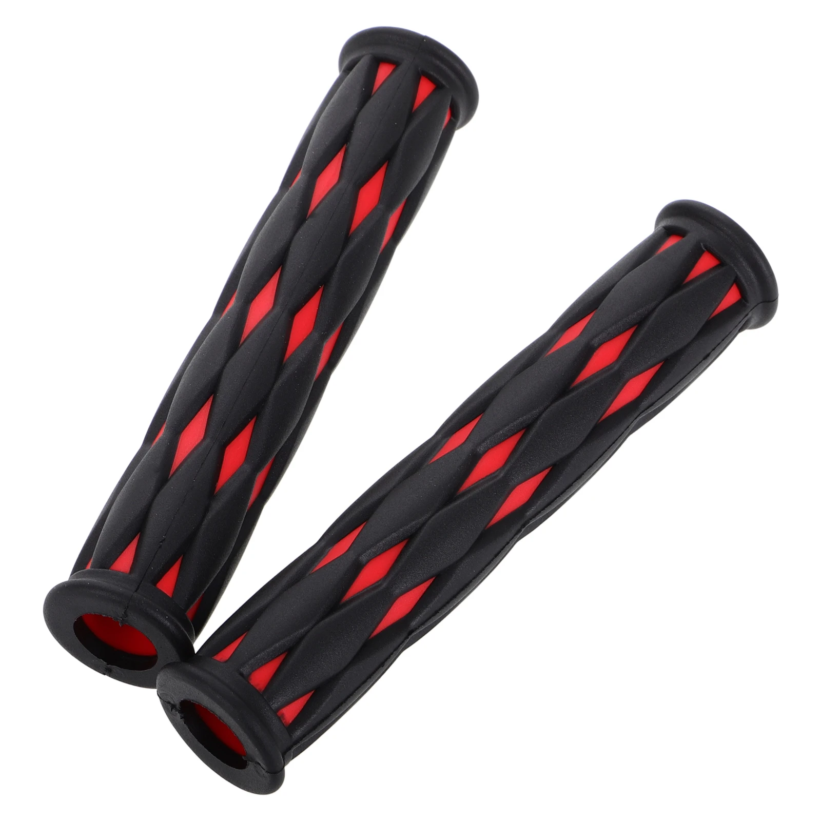 

1Pair Universal Motorcycle Handlebar Covers Rubber Anti-Slip Grip Sleeves for Electric Bike Mountain Bicycle Replacement Parts