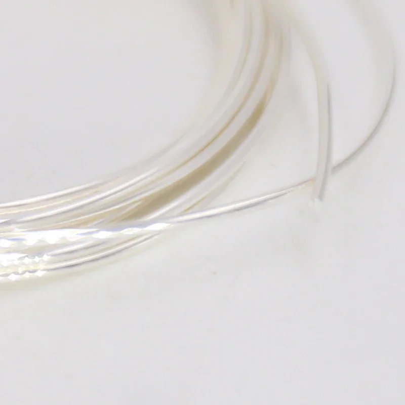 Hifi Audio 5N silver signal cable DIY Hifi Amp Solid Core Pure Silver Wire pure CD DVD player Speaker Interconnector AC power c