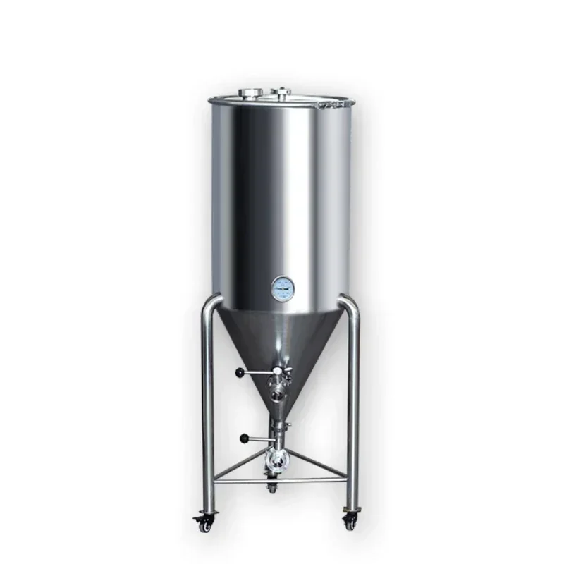 100L conical tank conical bottom tank for beer fermentation