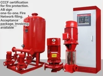 XBC  Motor Fire Pump Set-electric Transfer Oil Pump- Automatic Fire Hydrant Pump Station -Water Spray Fire Fighting