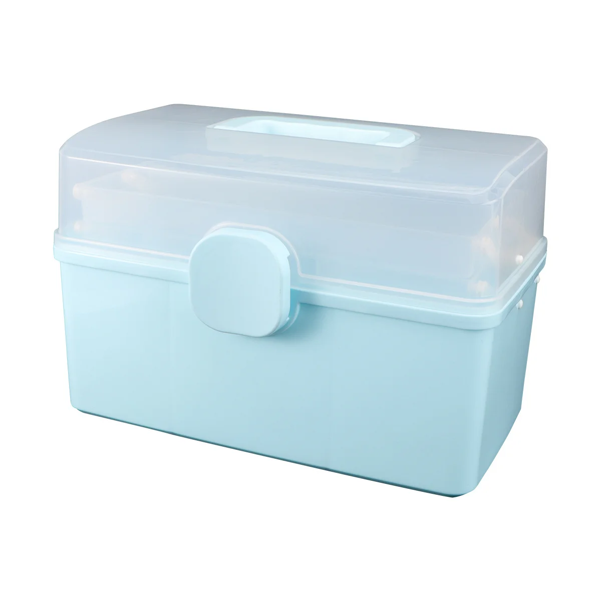 صندوق تخزين الأدوية المدمج، حافظة متعددة الوظائف مقاومة للصدمات للسفر المنزلي في حالات الطوارئ، صندوق دواء متعدد الطبقات #3