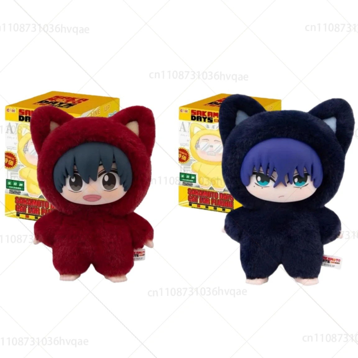 ตุ๊กตา Sakamoto Eaki Days Kawaii Cat Park Party ของแท้ใหม่เอี่ยม กล่องสุ่ม ของสะสมการ์ตูน ตกแต่งโต๊ะทำงาน