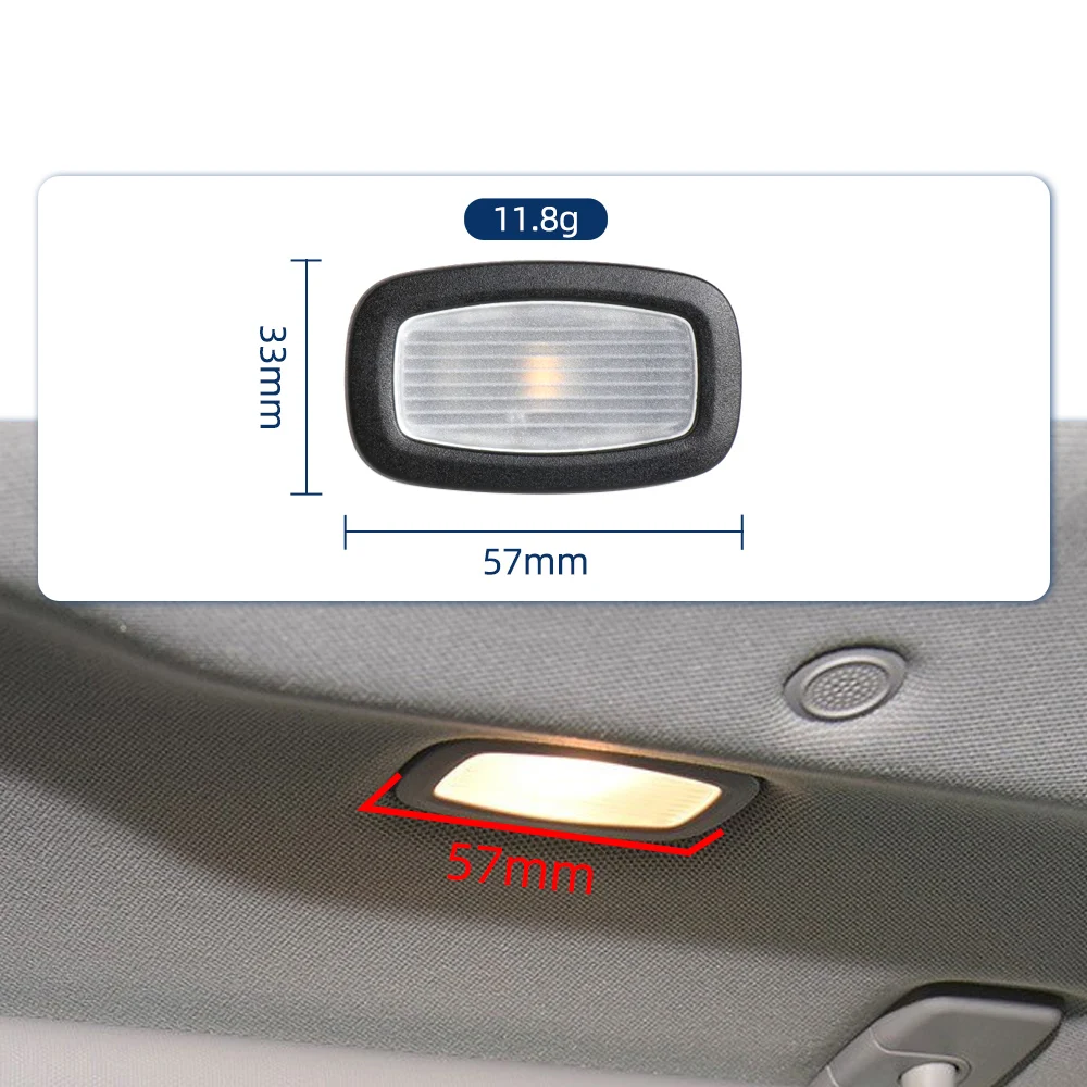 Car Interior Light For Make Mirror For Mercedes W205 W213 Car Sunshade Lights For Benz C E S GLC Class 0009069504 - Image 2