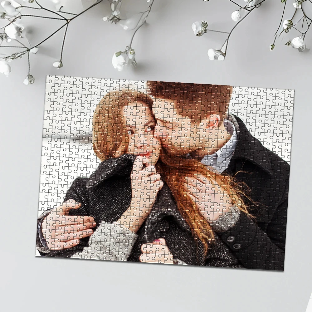 Photo Custom Personalized Jigsaw Puzzle Customized Picture DIY Educational Toy for Adults Decoration Collectiable Gift Muti-Size