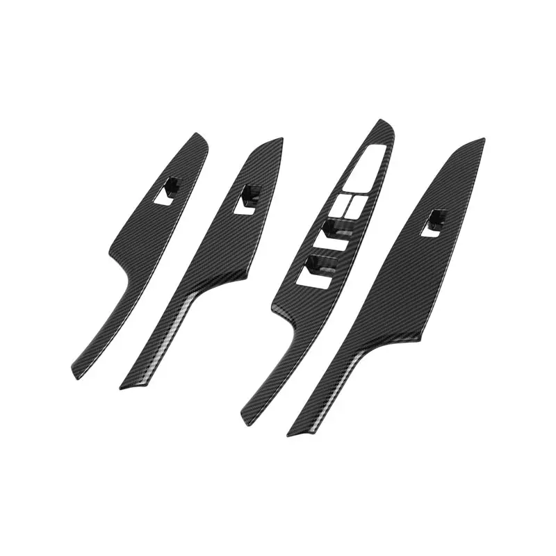 

Car Interior Accessories ABS Trim Kit Inner Door Armrest Window Lift Switch Panel Cover For Tucson 2015-2019-M54K
