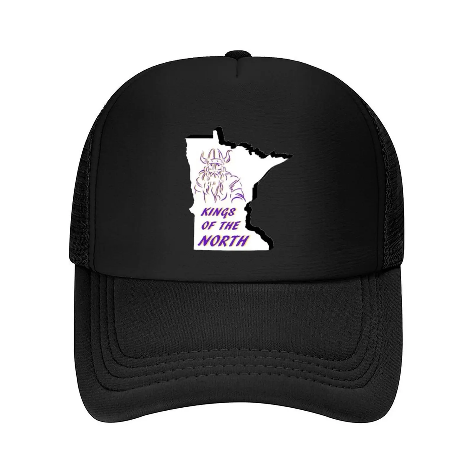 

Skol Kings Of The North Baseball Cap derby hat Big Size Hat men's big size hat Sunhat Girl Men's