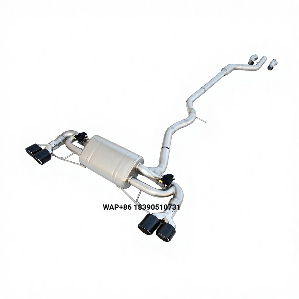 Modified Car Sound Wave Muffler for 330E G20 2.0T B48 2019-2025 Stainless Steel Cat Back Exhaust