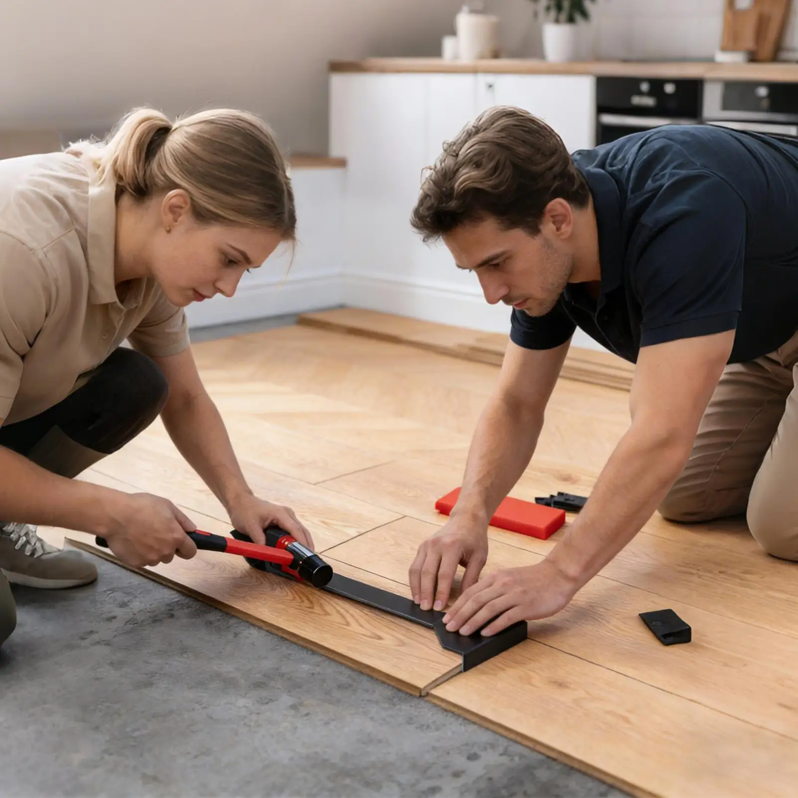 

Heavy-Duty Laminate Pry Bar Hardwood Floor Pull Bar Flooring Plank Installation Pull Pry For Home Industry Office Commercial