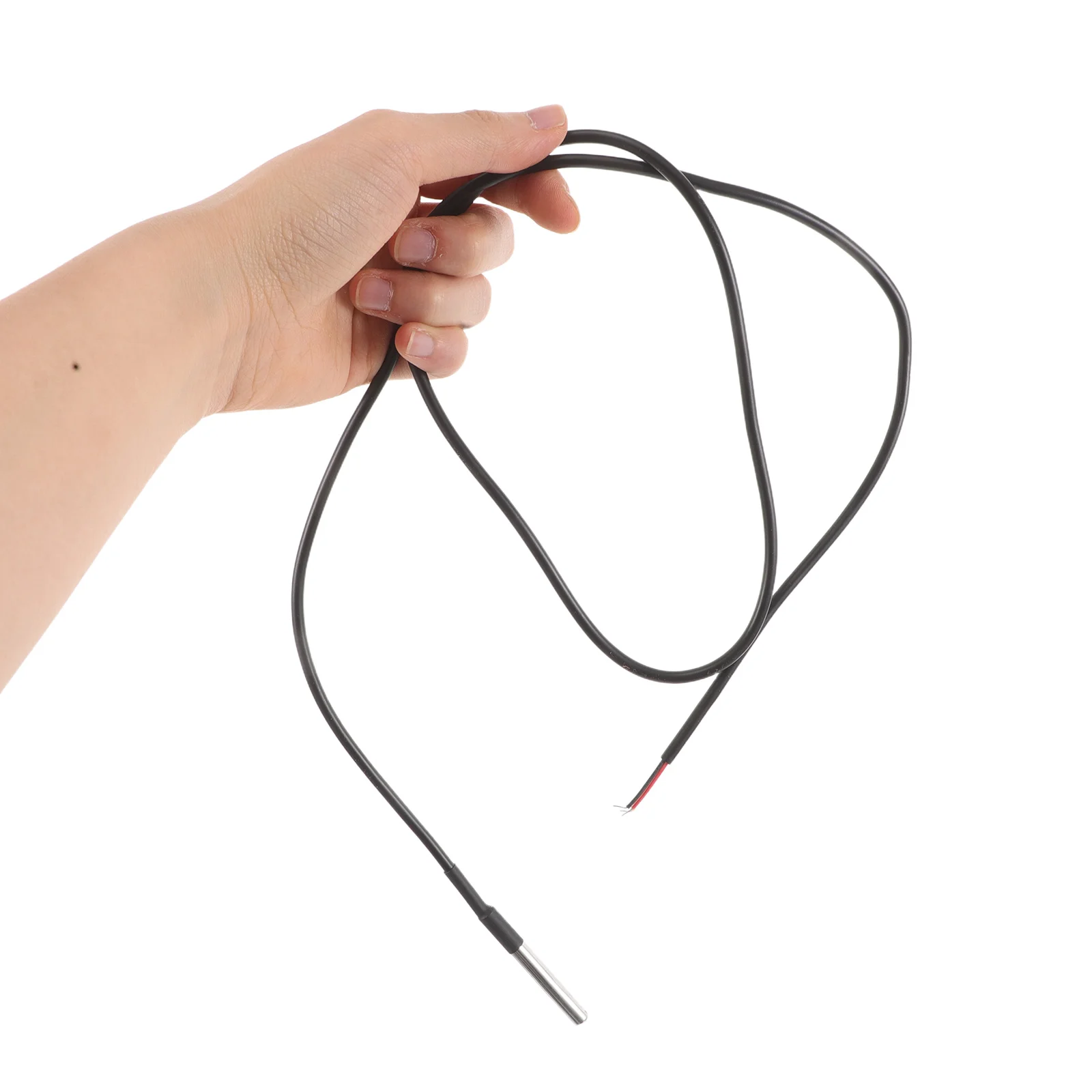 

2Pcs Waterproof Temperature Sensor Accurate Humidity Transmitter Real Time Monitoring for Industrial Outdoor Greenhouse