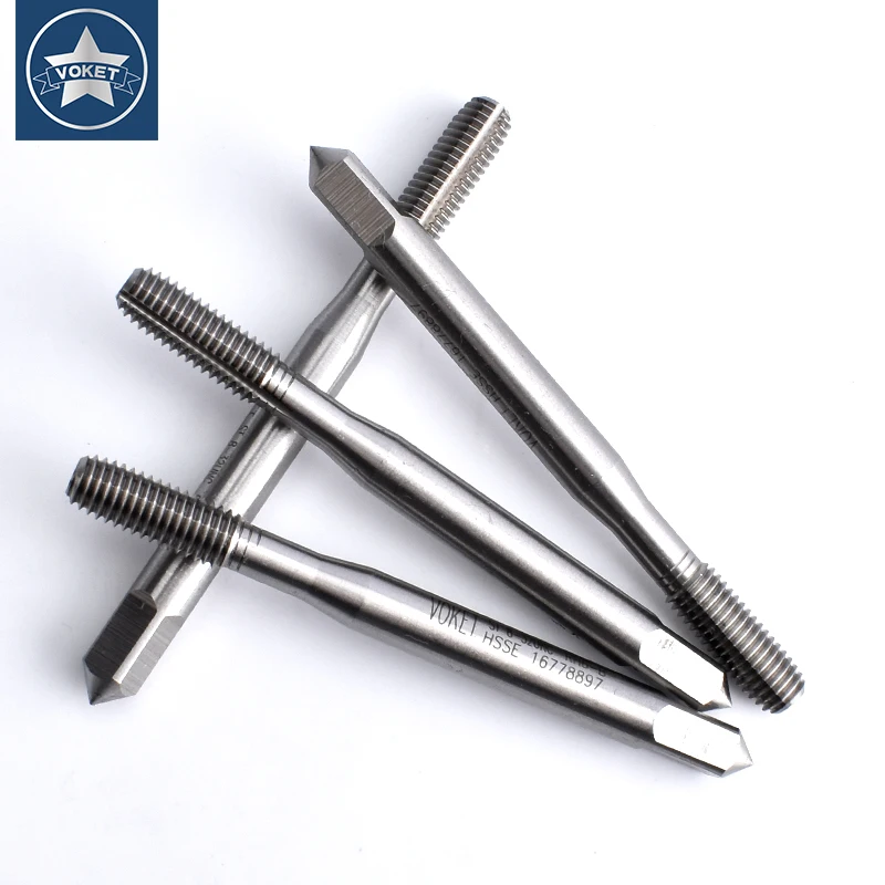 VOKET HSSE-M42 JIS Standard Insert STI Roll Forming Tap ST M2 M2.5 M3 M4 M5 M6 M8 M10 Machine Screw Thread Taps