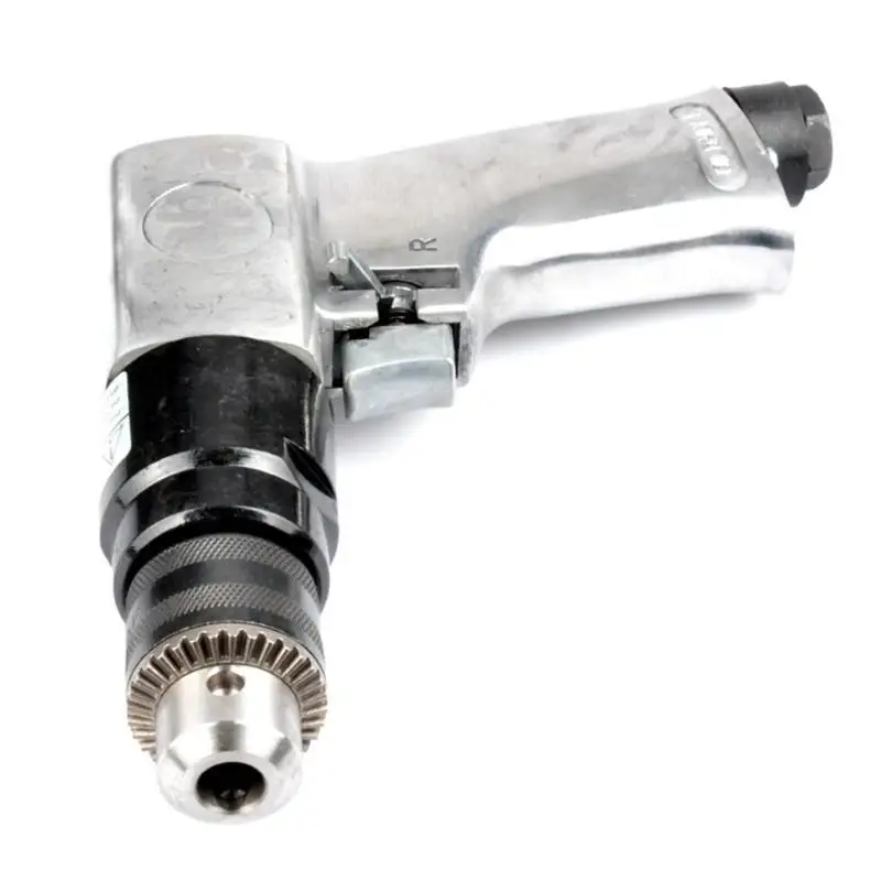 652F Heavy Duty 3/8 Pneumatic Tool Positive Negative Air Drill Pneumatic Forward and Reverse Pneumatic Drill 1700 rpm